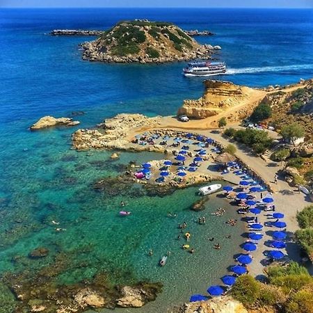 Grande Blue Suites With Private Bay Archangelos  Esterno foto