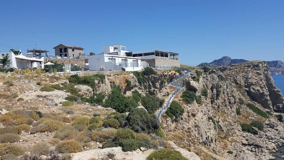 Grande Blue Suites With Private Bay Archangelos  Esterno foto